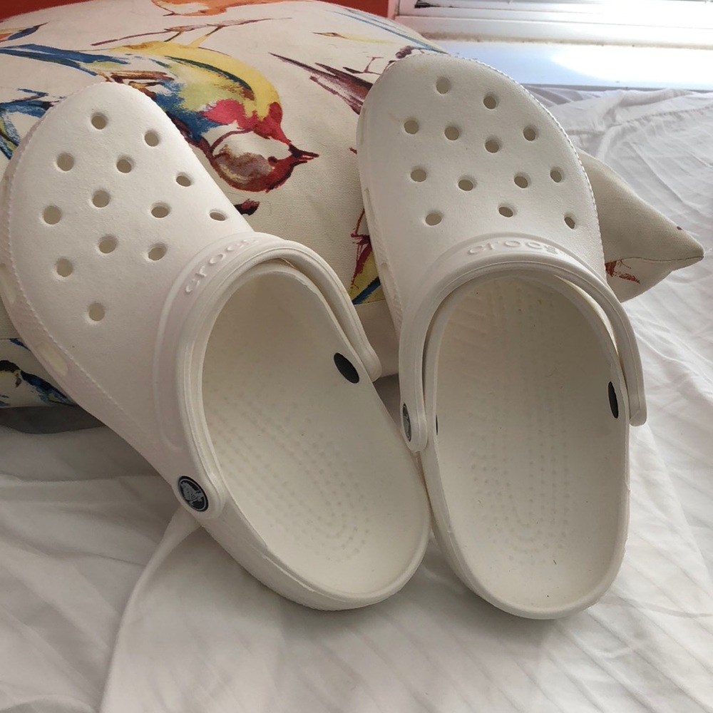 white crocs